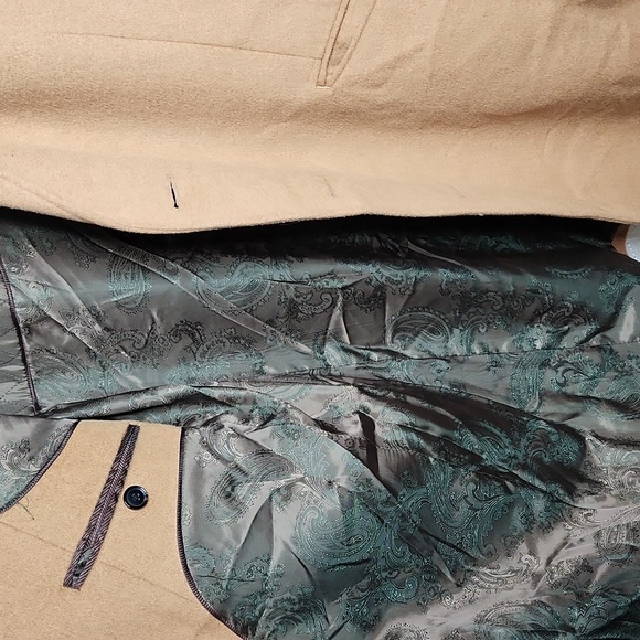 Enzo Tovare Casmire & Wool Blend Men's Outer Sports Coat Sz46 - Picture 5 of 9